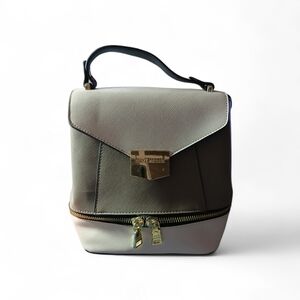 Steve Madden Two-Tone Gray Backpack